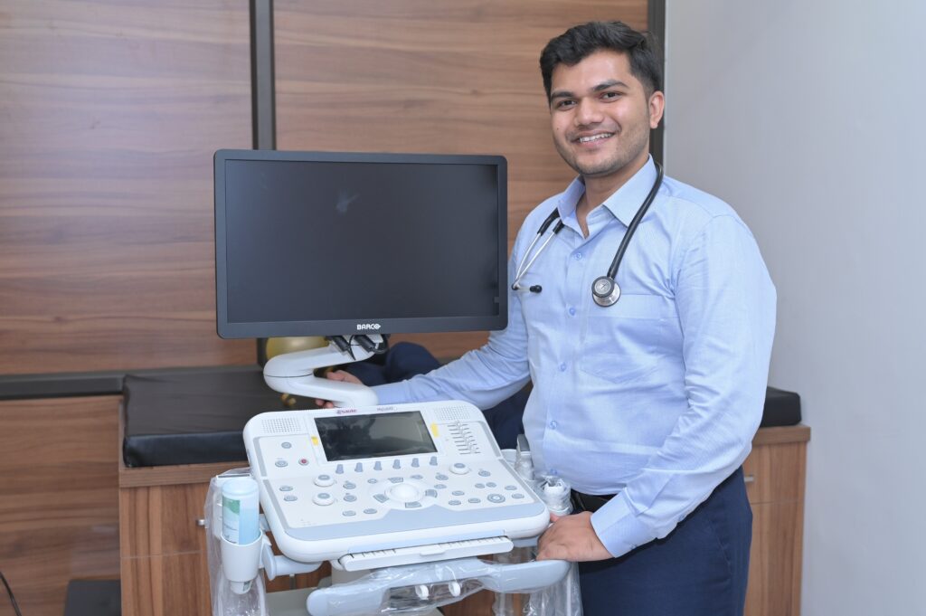 Kutch's first advanced 2D Echo machine with ultra-resolution probes at Swasthya Hospital Gandhidham