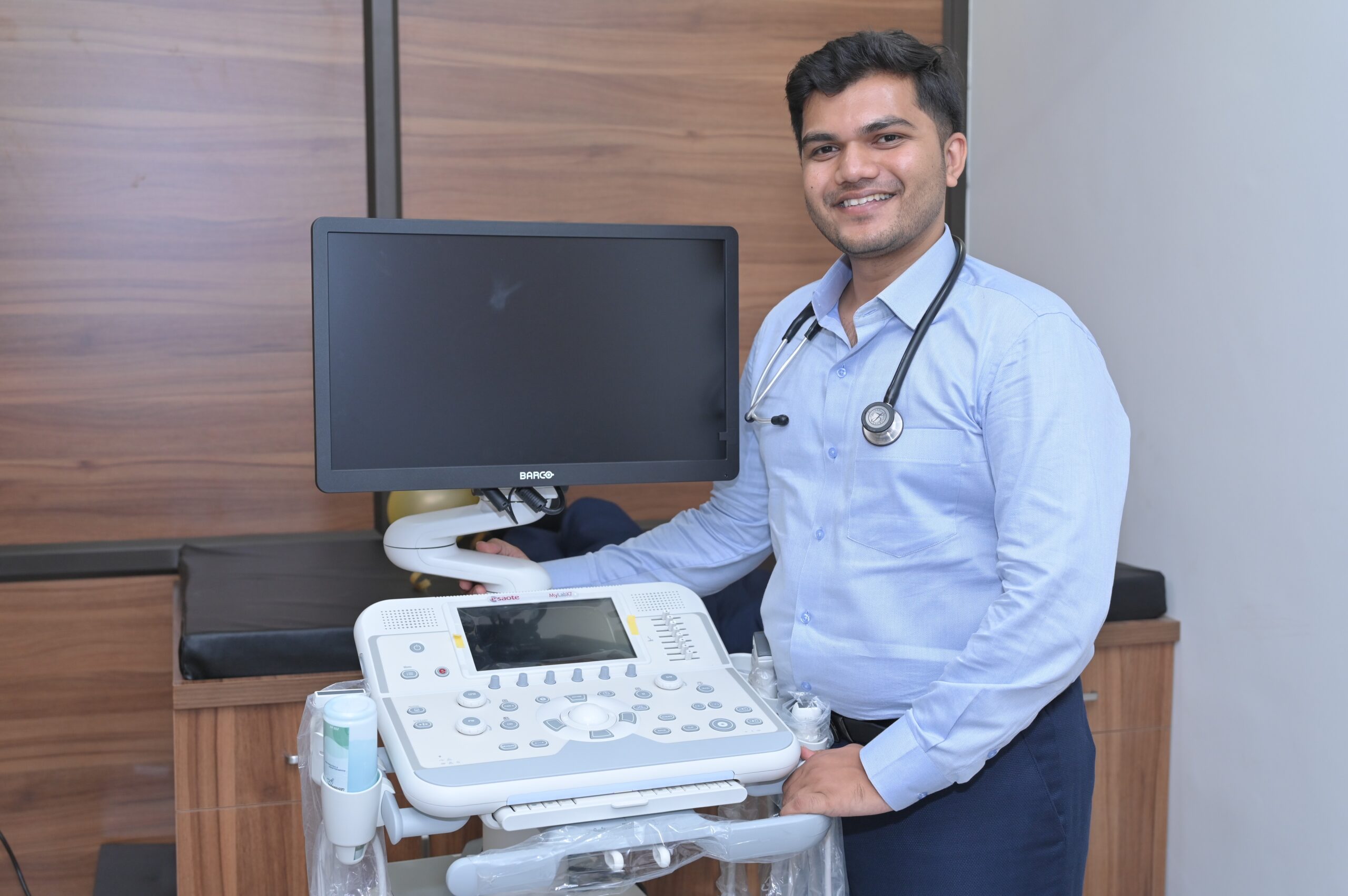 Kutch's first advanced 2D Echo machine with ultra-resolution probes at Swasthya Hospital Gandhidham