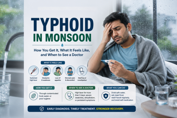 Typhoid Symptoms during Monsoon