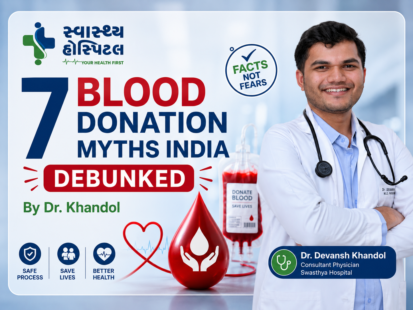 7 Blood Donation Myths India - Debunked by Dr. Khandol