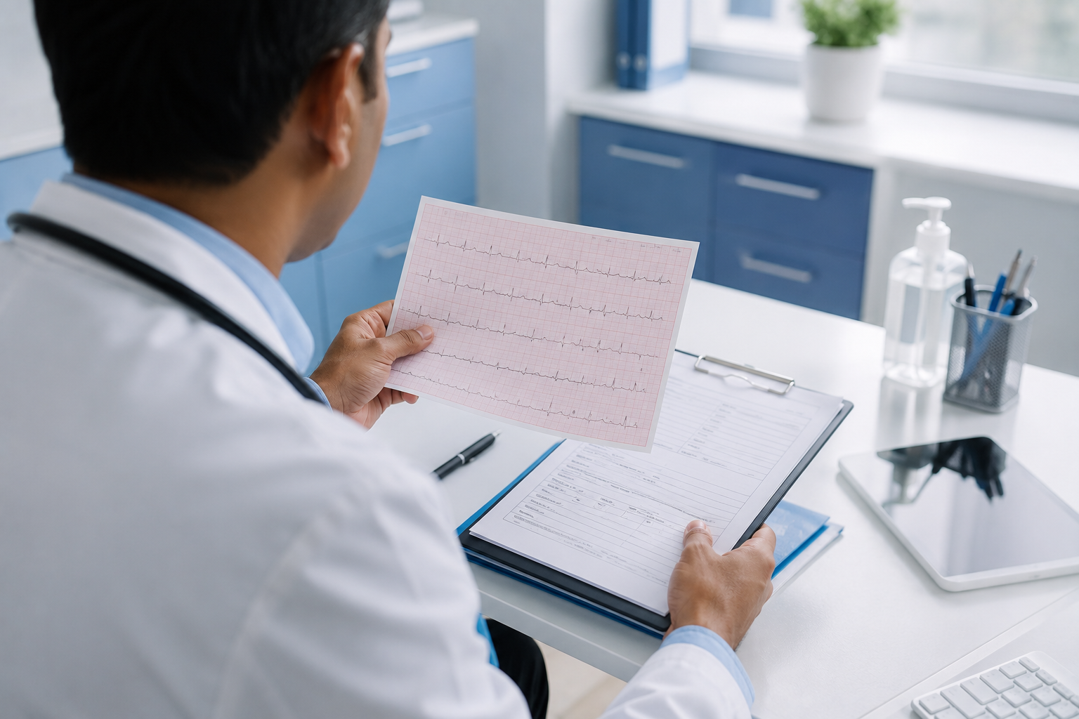 Preoperative fitness evaluation and test results review